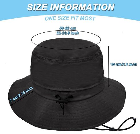 Bucket Hat for Men Packable Sun hat Quick Dry Mesh Breathable UV Protection Boonie Hat for Fishing Hiking Beach Safari in Kuwait
