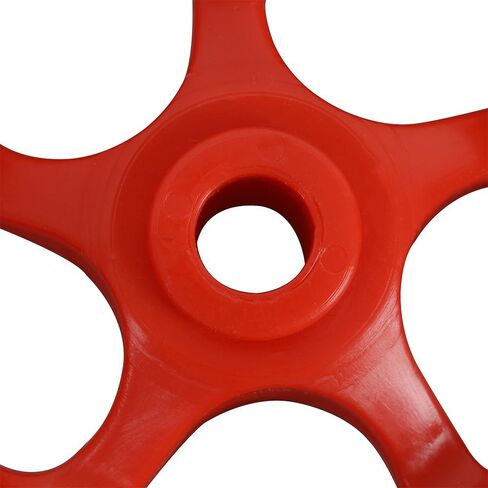 MOTO4U Motorcycle Stand Wheels Replacement for Front Lift Stand Rear Stand Triple Tree Stand Single-sided Swingarm Stand 4PC Tyres Red in Saudi Arabia