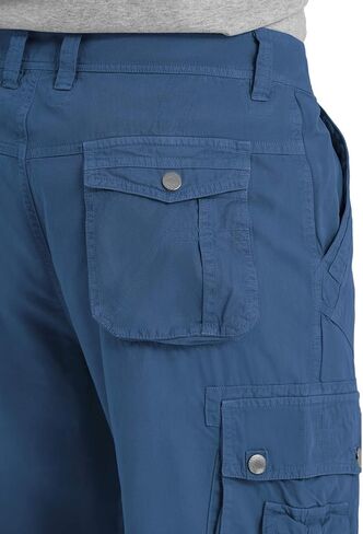 Cargo Shorts for Men Multi Pockets Mens Shorts Twill Below Knee 13 Inches Cotton Relaxed Fit Hiking Outdoor Work in Saudi Arabia