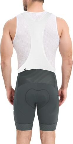 Santic Cycling Bib Shorts Men Padded Cycling Bib Tights Men Bike Bibs with Pocket in Kuwait