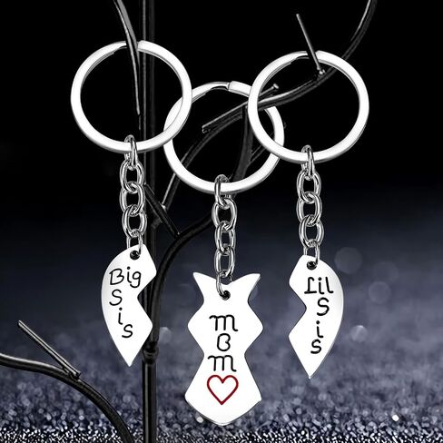 Birthday Gifts for Mom Wife from Daughter Son Husband,Keychain for Grandma Stepmother,Christmas Gifts for Mom Women in Saudi Arabia