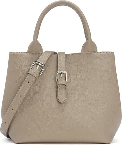 BOSTANTEN Satchel Bag for Women- Adjustable Shape, 3-Way Carry Convertible Vegan Leather Tote for Work Travel in Saudi Arabia