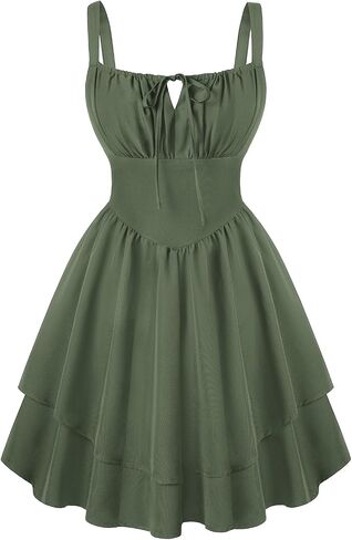 Scarlet Darkness Mini Corset Dress for Women Teens Ruffle Sundress Homecoming Dresses in Saudi Arabia