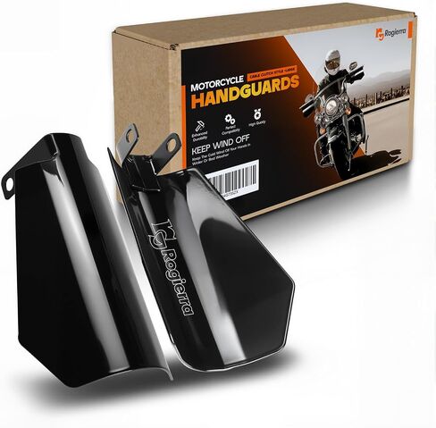 Motorcycle Handguards Coffin Cut Hand Guards Compatible with Harley Sportster Touring Street Glide Road King Electra Glide 2007-2023(Cable Clutch Style -Large) in Saudi Arabia