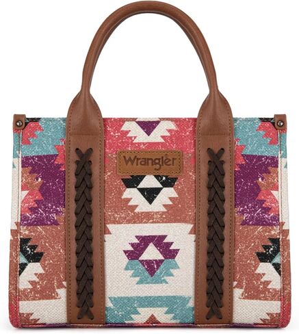 Wrangler Boho Tote Bag Aztec Top Handle Handbags and Purses in Kuwait