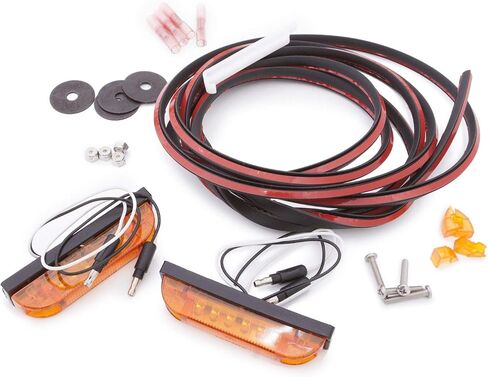 Bushwacker 2-Wire LED Marker Light Kit for Flat Style Fender Flares | PK1-LT1-0001 | 1999 - 2024 Universal in Saudi Arabia