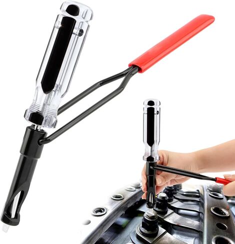 Valve Adjustment Tool,10mm Jam Nut Valve Adjustment Tool,Valve Lapping Tool,Jam Nut Stud Slotted Valve Adjustment Tool,Valve Grinding Tool Compatible with Japanese Auto Engines in Saudi Arabia