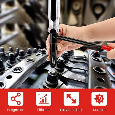 Valve Adjustment Tool,10mm Jam Nut Valve Adjustment Tool,Valve Lapping Tool,Jam Nut Stud Slotted Valve Adjustment Tool,Valve Grinding Tool Compatible with Japanese Auto Engines in Saudi Arabia