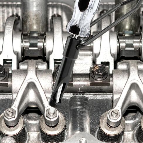 Valve Adjustment Tool,10mm Jam Nut Valve Adjustment Tool,Valve Lapping Tool,Jam Nut Stud Slotted Valve Adjustment Tool,Valve Grinding Tool Compatible with Japanese Auto Engines in Saudi Arabia
