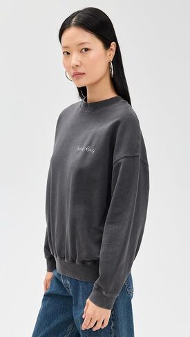 ANINE BING Women's Jaci Sweatshirt Lyrics in Saudi Arabia