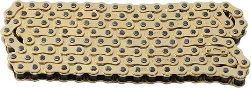 KAMIER 428 Motorcycle Chain 132 Link Gold with Chain Breaker for TTR125 TTR225 Hawk 250 Boom Vader 125 Apollo RFZ TaoTao Coleman 110cc 125cc 150cc Pit Dirt Bike 4 Wheeler ATV Go Kart Heavy Duty Parts in Saudi Arabia