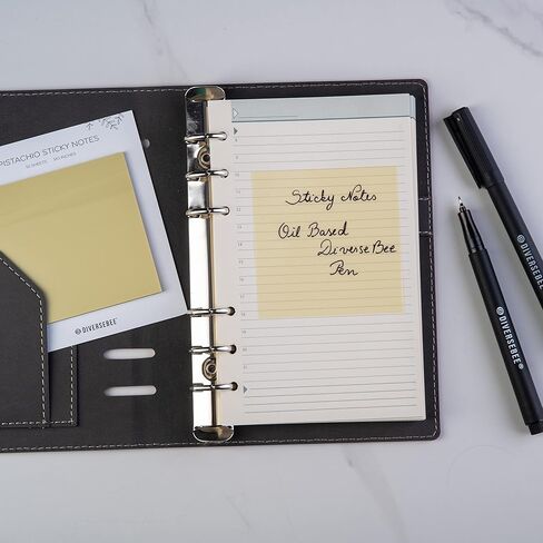 أقلام دايفرسيبي ذات الرأس الرفيع الدائمة، 3 عبوات من أقلام التحديد سريعة الجفاف، أقلام كتابة ملاحظات لاصقة شفافة، لوازم فنية للمكتب والمدارس، أقلام تحديد دقيقة زيتية ملونة in Kuwait