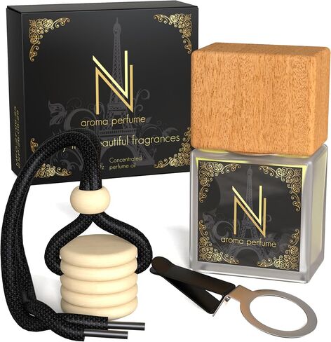 عطر معطر جو للسيارة - معطرات سيارة فاخرة في كل موزع - معطر سيارة يدوم طويلاً - معطر هواء برائحة السيارة مع زيت معطر خالي من الكحول (Azzara de Tour) in Saudi Arabia
