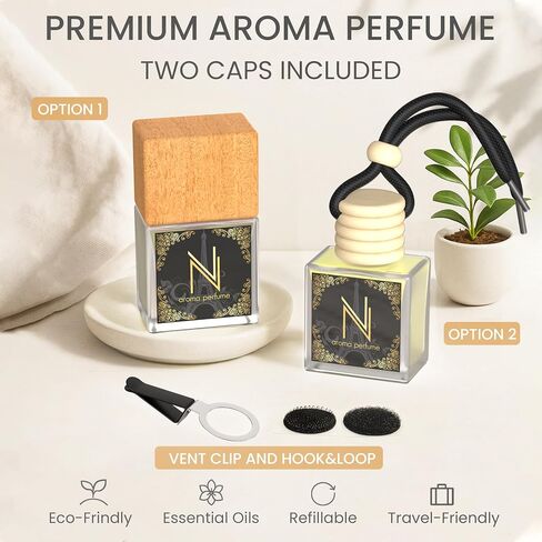 عطر معطر جو للسيارة - معطرات سيارة فاخرة في كل موزع - معطر سيارة يدوم طويلاً - معطر هواء برائحة السيارة مع زيت معطر خالي من الكحول (Azzara de Tour) in Saudi Arabia