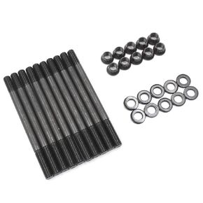 Cylinder Head Stud Bolt Kit Compatible with 1996-2000 Honda Civic 1.6L D16Y D16YZ D16Y7 D16Y8 SOHC Replaces 208-4305
