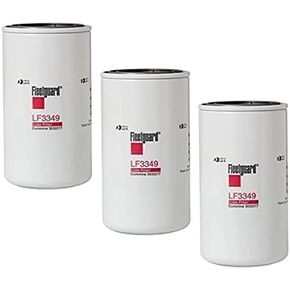 LF3349 Fleetguard Lube, Full-Flow Spin-On (Pack of 3), Replaces Donaldson P558615, Wix 51607, Napa 1607, Baldwin BT339