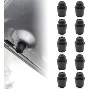 Rubber Auto Front Rear Door Shock Absorber Guard Cushion, Door Dampers Buffer Pad, Car Door Overslam Bumper Stopper, 8219128010 Universal Vehicle Door Side Protection Accessories (10PCS)