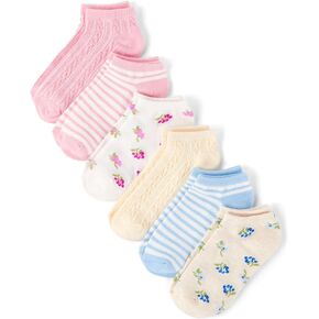 The Children's Place Girls' Ankle Socks Variety Pack