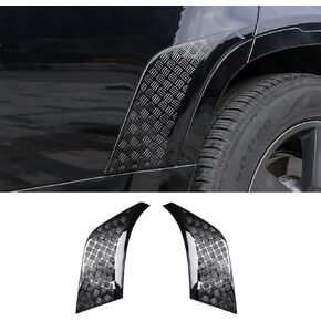 Rear Bumper ABS Black Body Anti-Scratch Protection Cover Trim Kit Compatible with 2020-2025 Land Rover Defender 110 130 Decoration Armor Sticker Trim Exterior Accessories