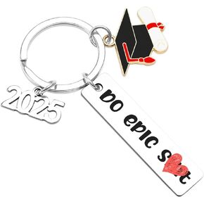 Class of 2025 Graduation Keychain Senior 2025 Graduation Gifts for Her Him, Graduation Gifts for College High School Student
