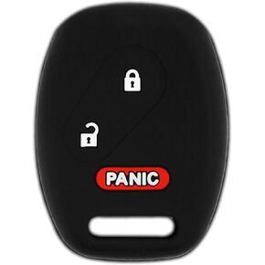 KeyGuardz بدون مفتاح السيارة عن بعد فوب الغلاف الخارجي غطاء علبة مطاطية لينة لهوندا سيفيك CR-V CR-Z صالح انسايت أوديسي الطيار ريدجلاين