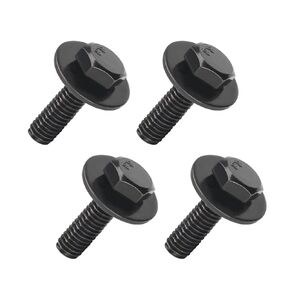 Skid Plate Bolts and Gaskets,Top Front Skid Plate Screws Compatible with Toyota Tacoma 13-20 4Runner FJ Tundra Land Cruiser,12mm Skid Plates Bolts 4PCS