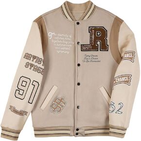 Soly Hux Letter Men's Graphic Varsity Stack Stack