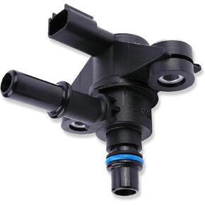 1 PC CAR VAPOR CANISTER PURGE VALVE ، استبدال صمام تنقية الانبعاثات البخارية 9U5Z9C915H 911-222 CX2626 CP597 CP687 PV550 AU5Z915A ، متوافق مع طرازات Ford Lincoln (أسود)