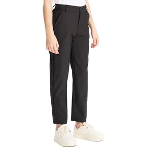 Devoropa 3T/4T/5T/6T Toddler to Youth Boy's Golf Pants Quick Dry Dry Athletic Chino Flat Pants Kids Twill twill