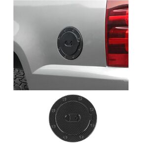 Chrome Fuel Filler Gas Door Cover Fit for 1999-2006 Chevy Silverado Tahoe Suburban Avalanche GMC Sierra Yukon