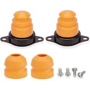M5570A Front and Rear Bump Stops Fit for Ford 2005-2012 Mustang 2007-2014 Shelby GT500, Jounce Bumper Kit OE# M-5570-A (Set of 4)