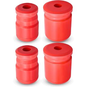 Bump Stop Fit for Jeep Wrangler JK JKU 2007-2018 Replace 1-1303 1-1304, Front Rear Bump Stopper