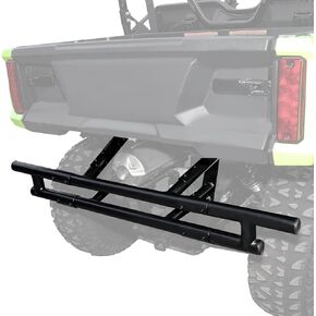 UTV الخلفية المصد الخلفي لـ Honda Pioneer 520 (2021-2025) الملحقات ، والحماية من الصدأ المقاوم للفرشاة ذات الأنبوب المزدوجة الفولاذ ، والبديل على الطرق الوعرة.