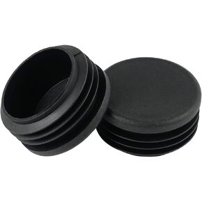 Front Bumper End Cap Plugs 2PCS Compatible with Polaris Ranger 900 Diesel 2011-2014, Ranger 400 2010-2014, Replacement for 5434191 and 5432848-070, Black