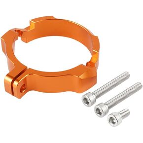 Blue Exhaust Flange Protector Pipe Shield Compatible with Husqvarna 250/300 TE/TC/TX 2017-2022 TE 250i/300i 2023 Compatible with GasGas EX/EC/MC 250/300 2021-2023 See Fitment
