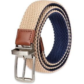 Dockers mens Reversible Stretch Fabric Web Belt