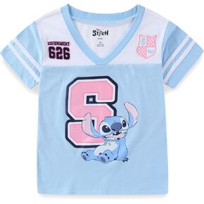Disney Lilo & Stitch Girls Short Sleeve T-Shirt for Big Kids