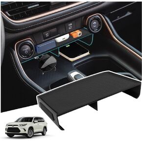 Center Console Organizer Compatible with 2023 2024 2025 Toyota Grand Highlander Interior Accessories, Console Organizer Tray for Cell Phone and Vehicle Key