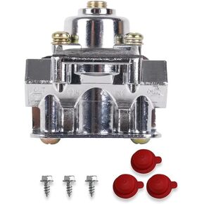 1-4 PSI 12-804 12804 منظم ضغط الوقود المنخفض مناسب لـ Holley Quick Fuel Carburetor Carb