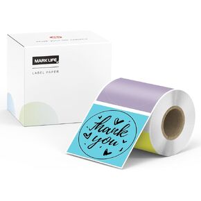 1.57"x1.18" Direct Thermal Labels for Marklife P50 Label Printer, Multi-Purpose Self-Adhesive Direct Thermal Labels for Business, Home, Office,220 Labels/Roll