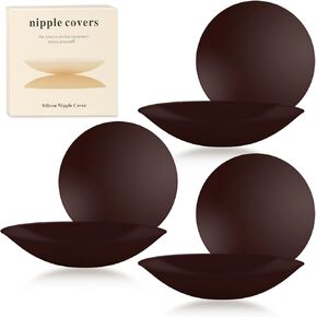 Nipple Covers - Sticky Adhesive Silicone Nipple Pasties,reusable Seamless pasty Nipple Pasties for women