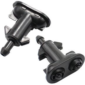 2Pcs LR015359 LR015358 Bumpers Headlight Washer Jet Nozzles Compatible with Range Rover Sport L320 2010-2013