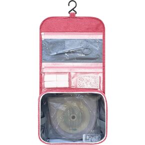 Travel Bag for Ostomy and Colostomy Supplies - Perfect for Post - Surgery Users, with Hanging Design and Stylish Covers for Female Patients