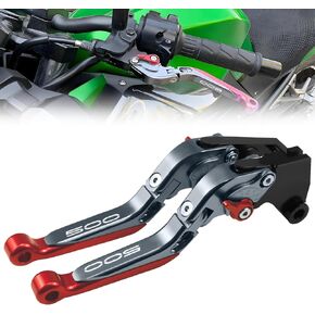لـ Kawasaki Ninja500 Ninja 500 Z500 Z 500 SE 2024 2025 فرامل مقابض القابض للدراجات النارية (أخضر)
