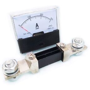 Analog Panel AMP Current Ammeter Meter Gauge DH-670 0-300A DC and Shunt