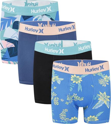 Hurley Boys' Performance Boxer Briefs (4-Pack) in Saudi Arabia
