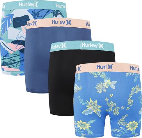 Hurley Boys' Performance Boxer Briefs (4-Pack) in Saudi Arabia