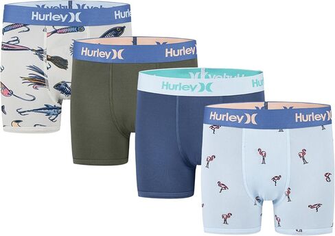 Hurley Boys' Performance Boxer Briefs (4-Pack) in Saudi Arabia