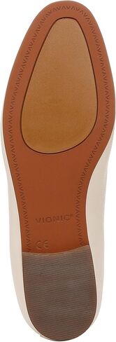 Vionic Women's North Willa Comfort Flats- شقق مدعومة على المشي مع قوس دعم Gold Metallic Leather 9.5 in Kuwait