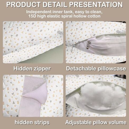 Pregnancy Pillow, Maternity Pillow for Pregnant Women, Soft Maternity Pillow with Detachable & Adjustable Pillow Cover, HIPS Legs in Kuwait